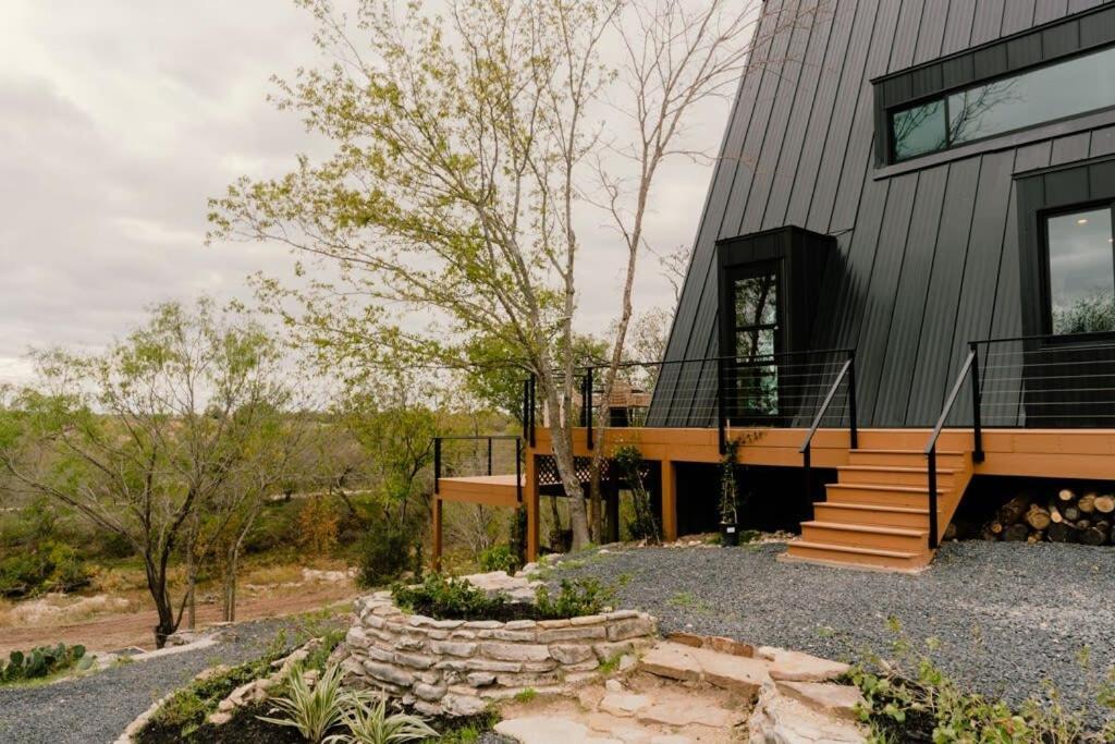 The Pedernales A-Frame Villa Fredericksburg Exterior foto