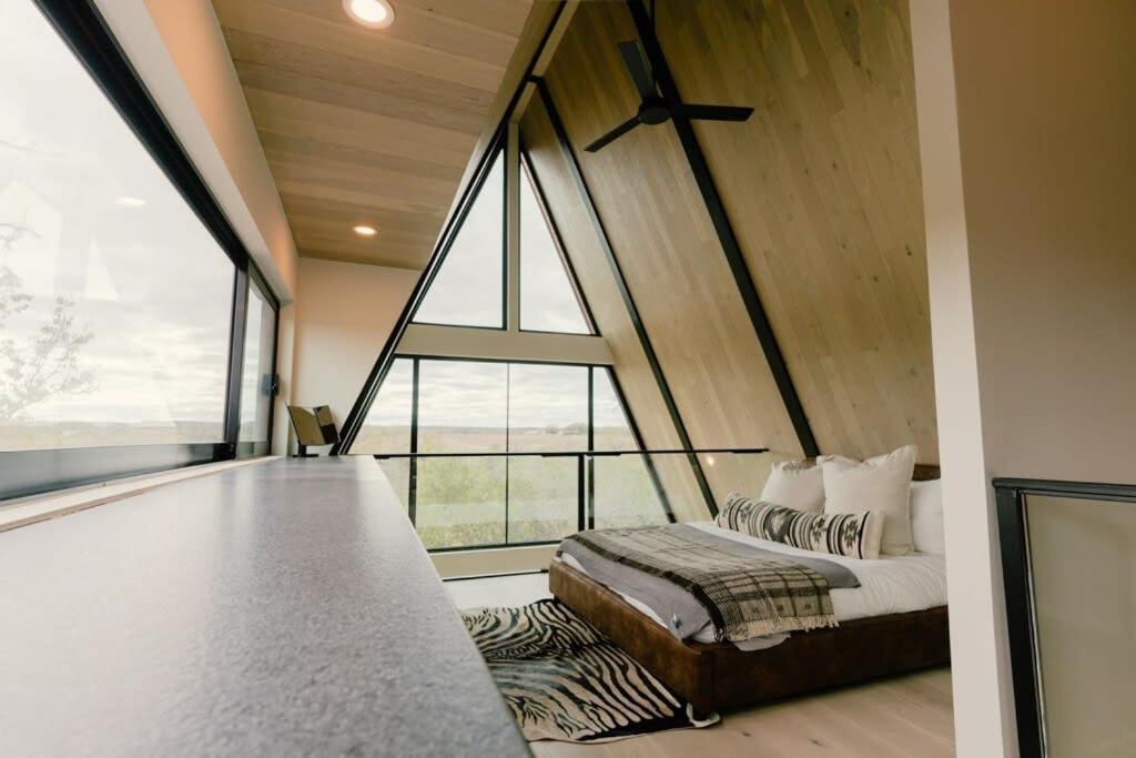 The Pedernales A-Frame Villa Fredericksburg Exterior foto