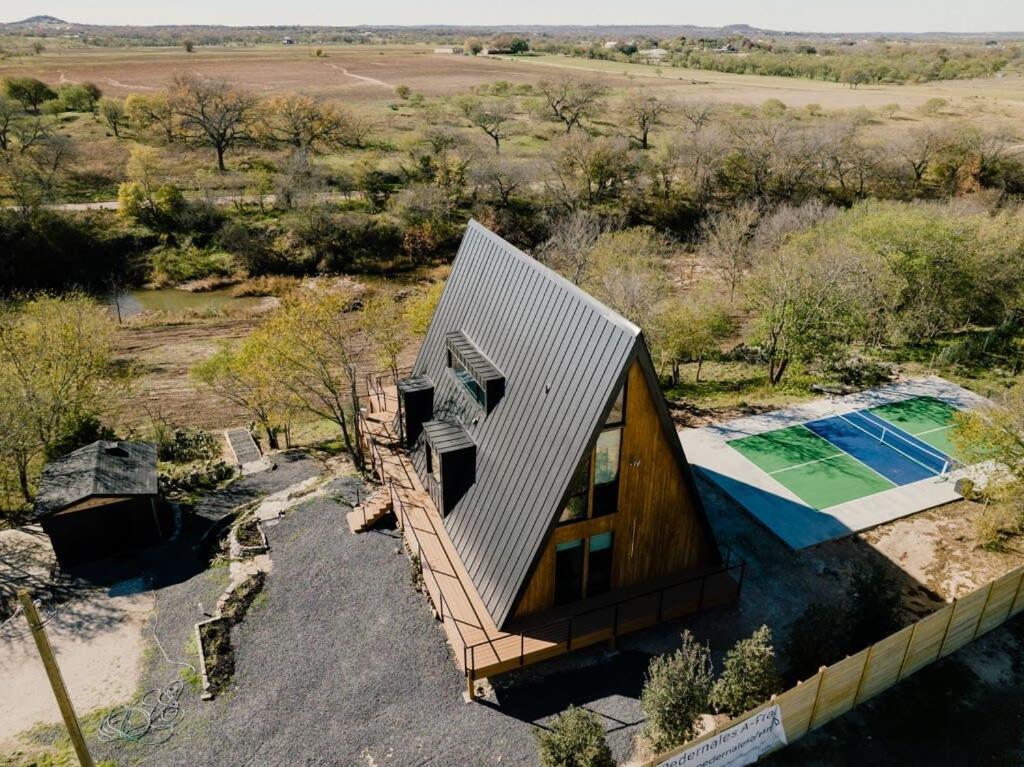 The Pedernales A-Frame Villa Fredericksburg Exterior foto