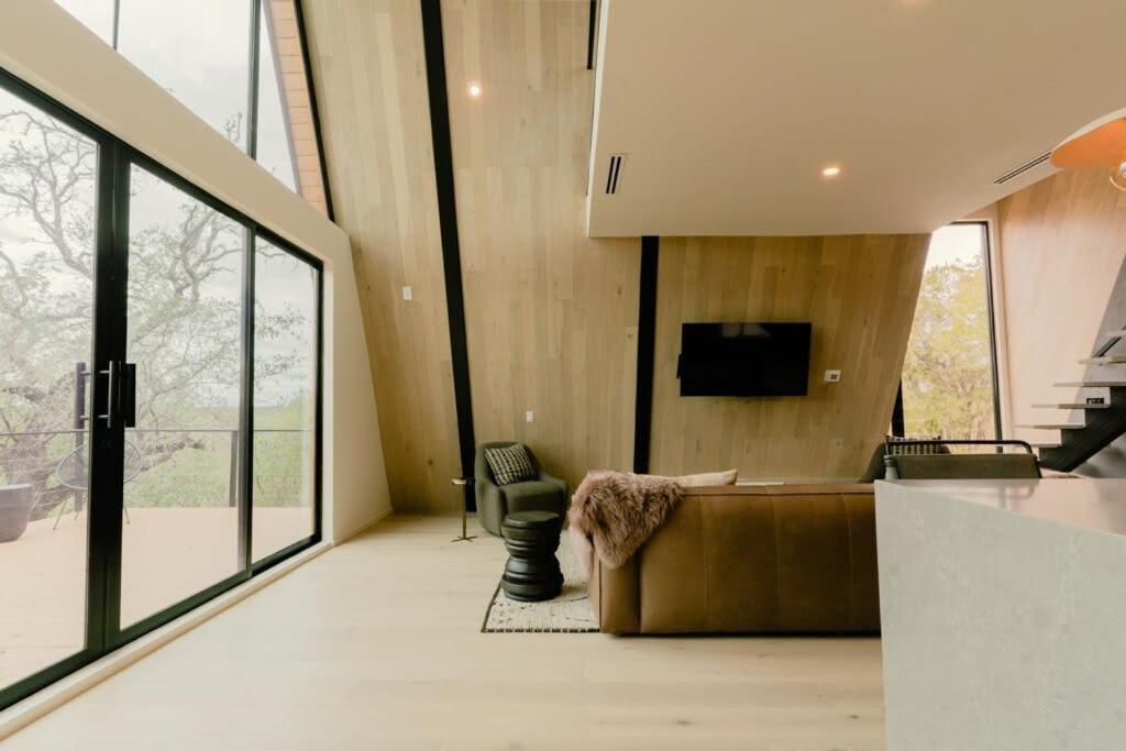 The Pedernales A-Frame Villa Fredericksburg Exterior foto